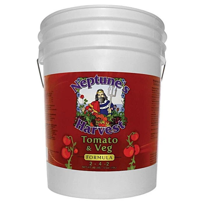 Neptune's Harvest 2-4-2 Tomato And Veg Formula 5 Gallons 3 Neptune's Harvest 2-4-2 Tomato And Veg Formula 5 Gallons