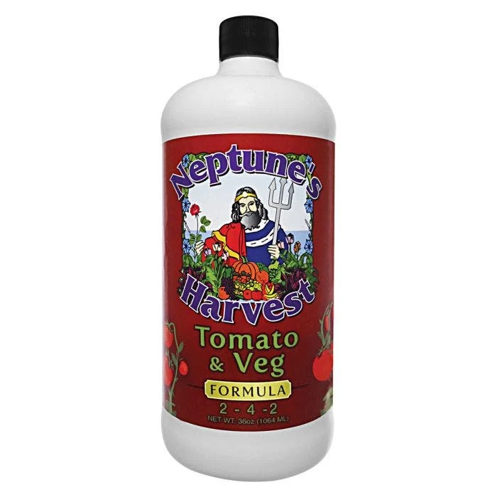 Neptune's Harvest 2-4-2 Tomato And Veg Formula 1 Quart 3 Neptune's Harvest 2-4-2 Tomato And Veg Formula 1 Quart