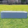 Vego 6-in-1 Modular Metal Raised Bed, Modern Grey 2 Vego 6-in-1 Modular Metal Raised Bed, Modern Grey -Gardening Supplies vb6n1 gr 1 1