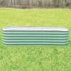 Vego 6 In 1 Modular Metal Raised Bed, Olive Green