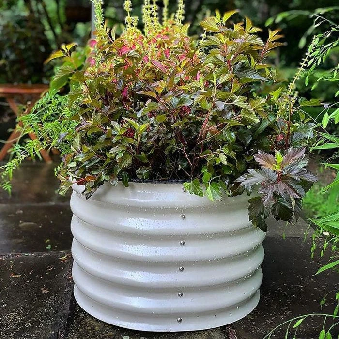 Vego 6 In 1 Modular Metal Raised Bed, Pearl White 6 Vego 6 In 1 Modular Metal Raised Bed, Pearl White - Image 4