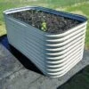 Vego Extra Tall 9 In 1 Modular Raised Bed, Pearl White