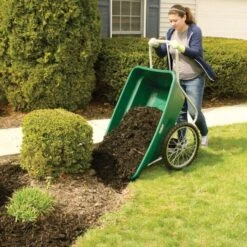 Muller's Original Smart Carts, Green 7 Cu. Ft. Tray -Gardening Supplies vp 37gb 8