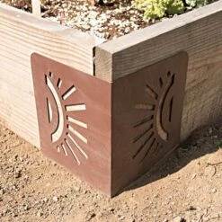 Bloom InstaBrace Raised Bed Corner Brackets Set Of 4 -Gardening Supplies vp instabrace 4