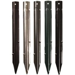 Permaloc Aluminum Edging, Set Of 6 Sections, 5 Colors -Gardening Supplies vp pba stakes