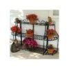 Black Forged Steel Plant Stand 2 Black Forged Steel Plant Stand -Gardening Supplies vp ps