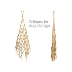 Bamboo Teepee Trellises -Gardening Supplies vp tt 3