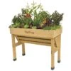 VegTrug Wall Hugger Elevated Garden Bed Natural -Gardening Supplies vp vtwhx