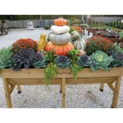 VegTrug Wall Hugger Elevated Garden Bed Natural -Gardening Supplies vp vtwhx 4