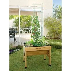 VegTrug Elevated Garden Bed Natural -Gardening Supplies vp vtxx 3