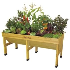 VegTrug Medium Elevated Garden Bed Natural