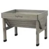 VegTrug Small Elevated Garden Bed Gray Wash