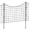Zippity Black Metal Garden Fence, 25-Inch Tall 2 Zippity Black Metal Garden Fence, 25-Inch Tall -Gardening Supplies wf29001
